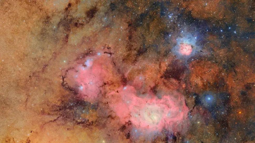 Prva slika koju je otkrio teleskop Vera Rubin prikazuje magline Trifid i Laguna u zapanjujućim detaljima