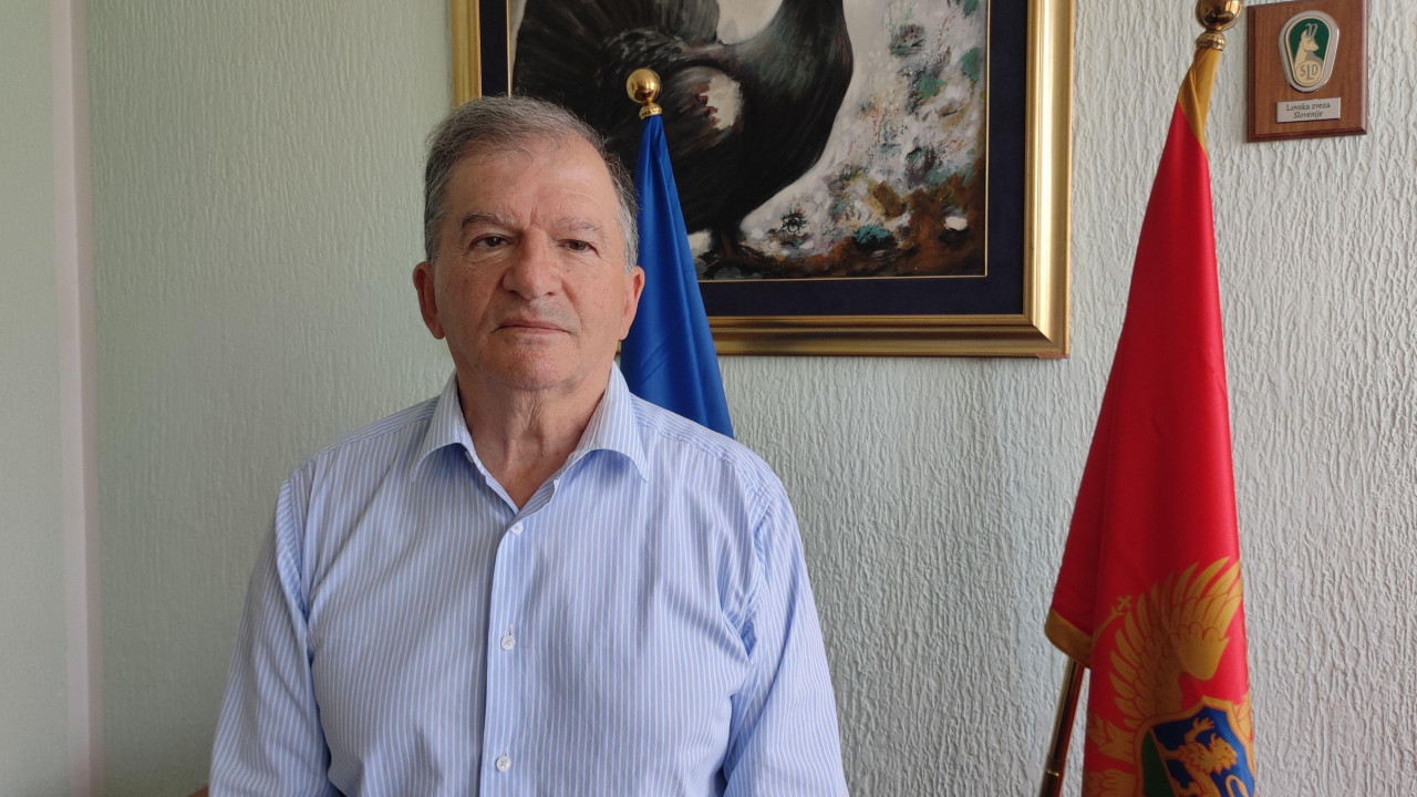 Nikola Marković, direktor Lovačkog saveza Crne Gore.