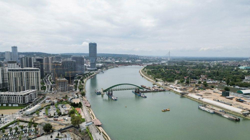 most u beogradu, stari savski most