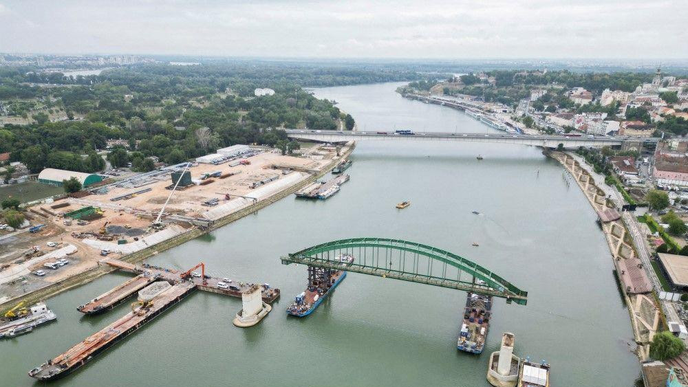 most u beogradu, stari savski most