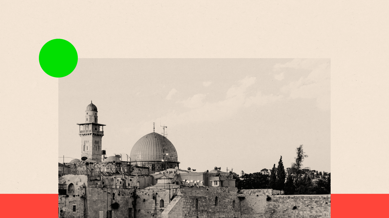 Arhivska fotografija starog Jerusalima