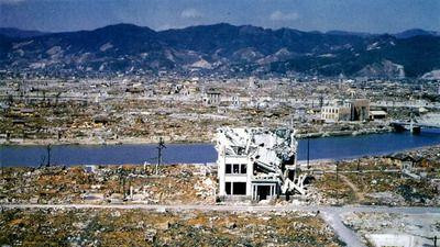 Ruševine posle atomske bombe u Hirošimi