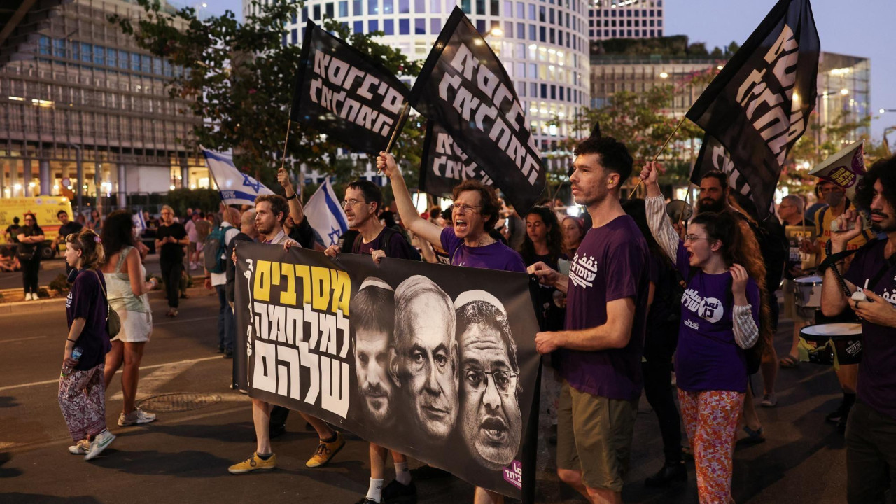 Demonstranti su zatražili od Netanjahua, Smotriča i Ben-Gvira da postignu dogovor sa Hamasom o oslobađanju izraelskih talaca 