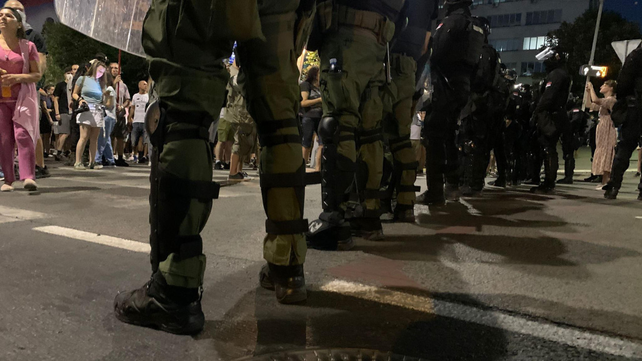 Žandarmerija na ulicama Beograda