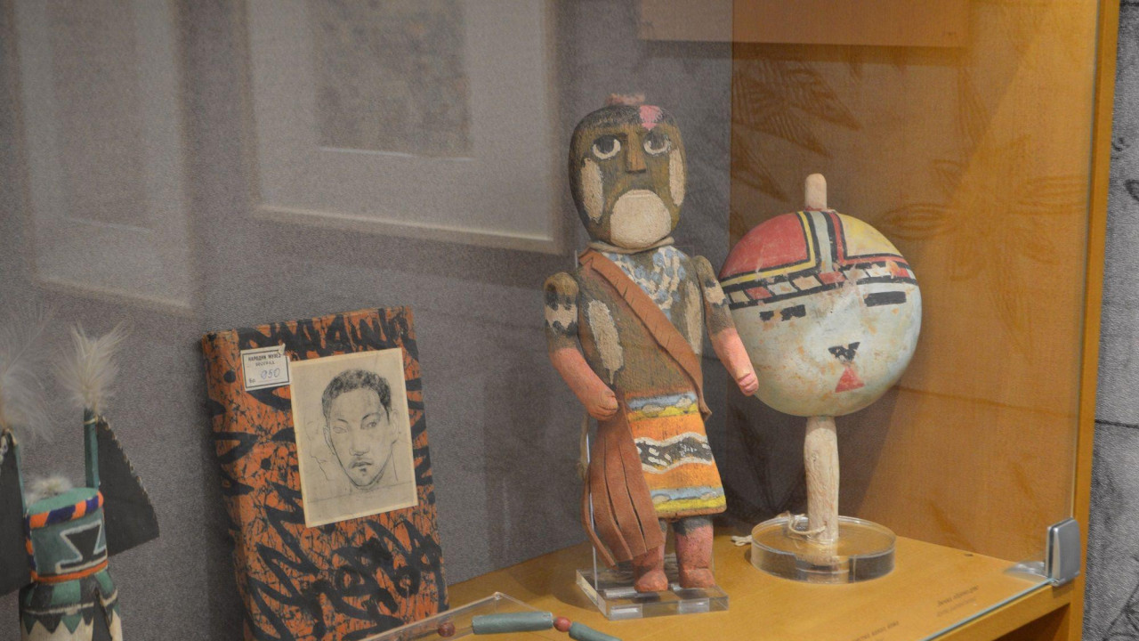 Predmeti koje je pesnik doneo iz Afrike 