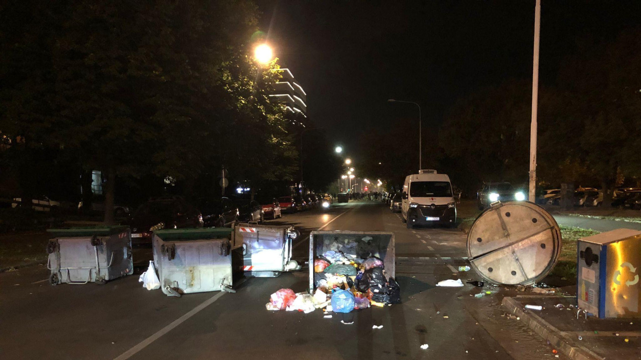 Barikade na Novom Beogradu