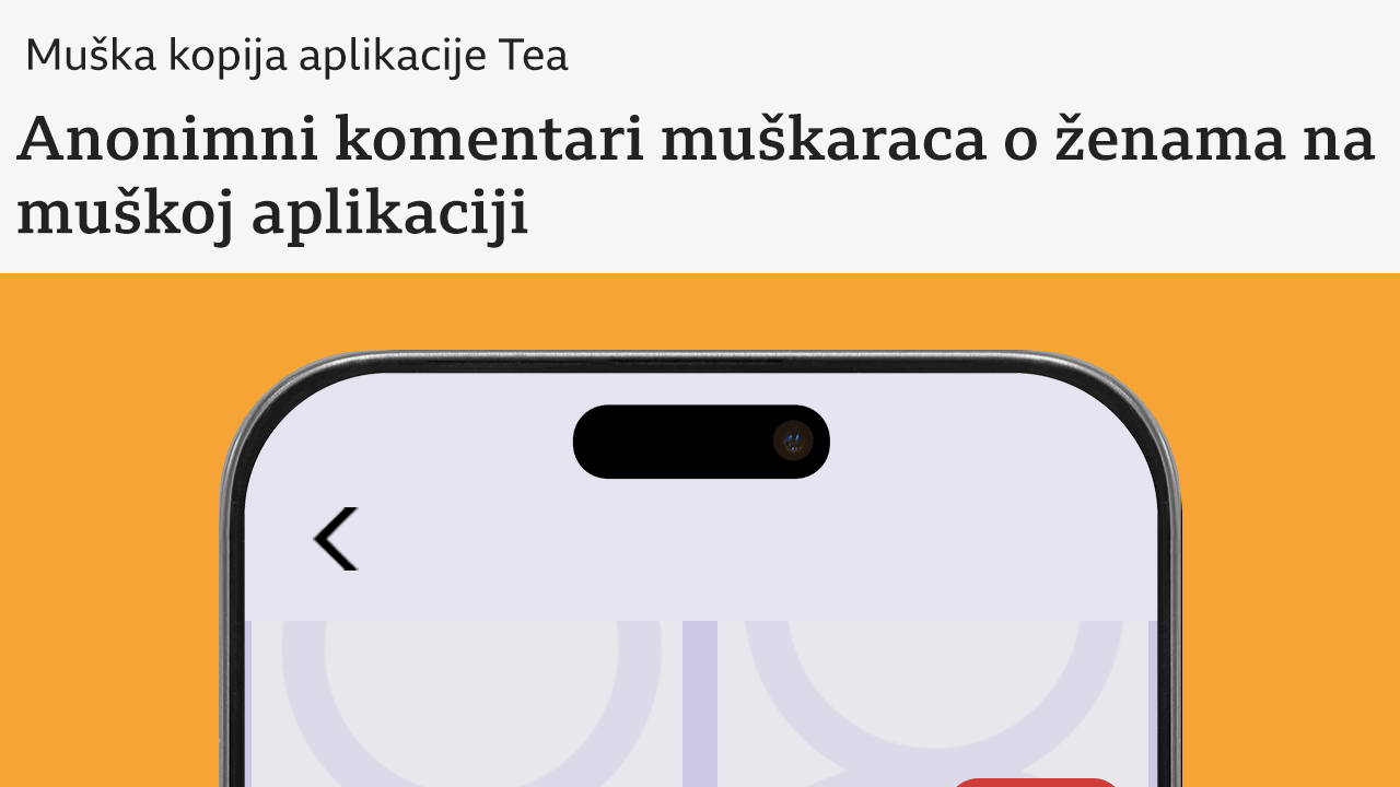 muška Tea aplikacija na telefonu