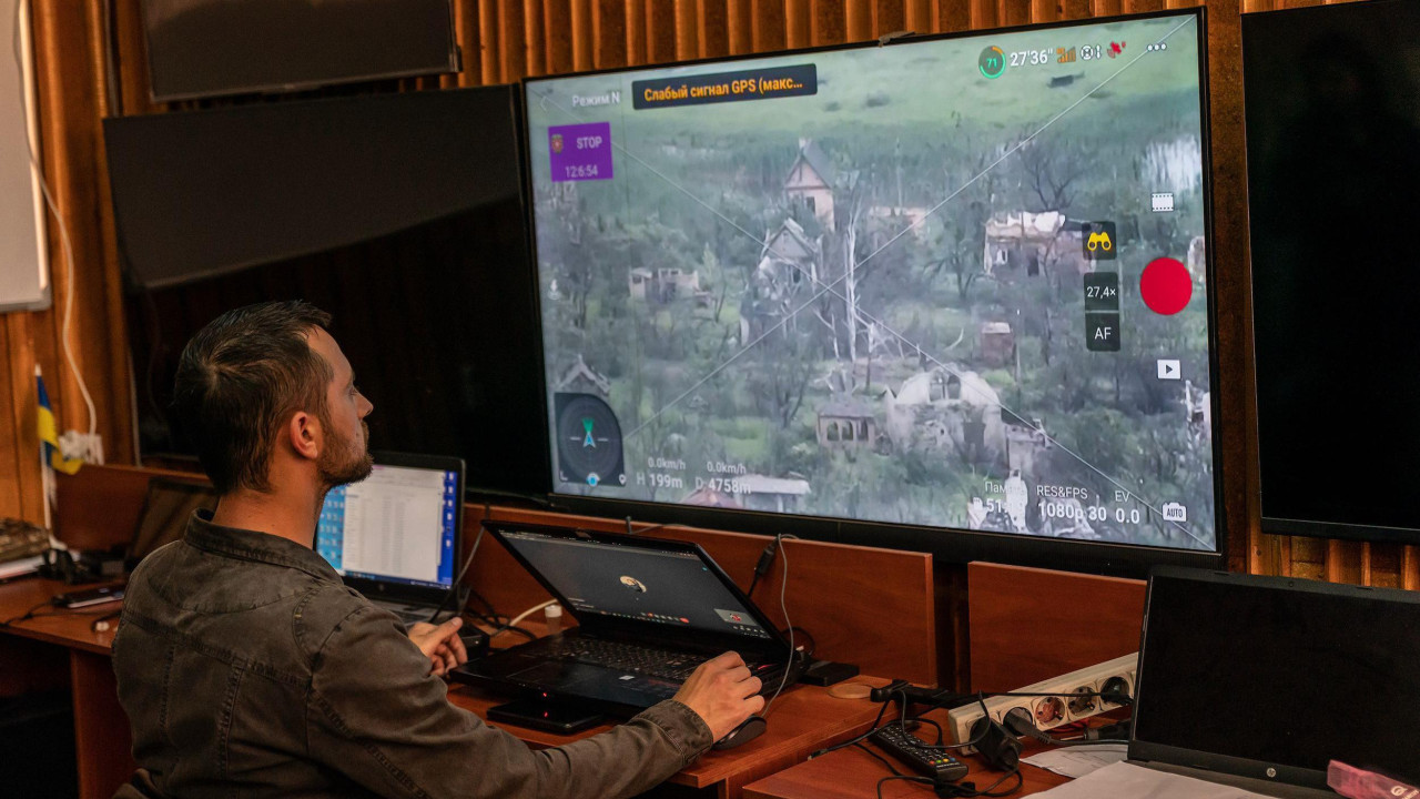 Ukrajinski upravljač dronovima