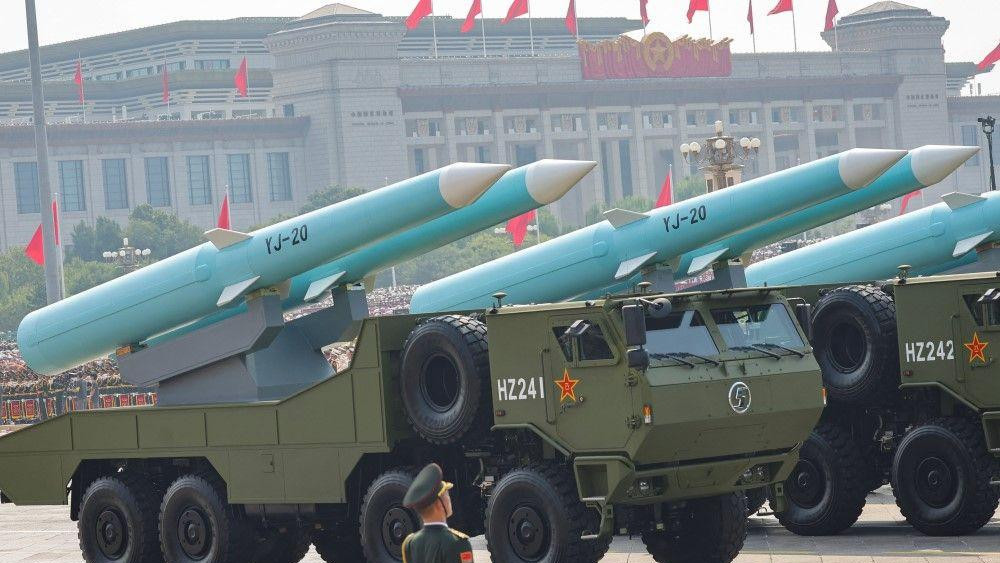 vojna parada u kini, rakete na vojnoj paradi u kini