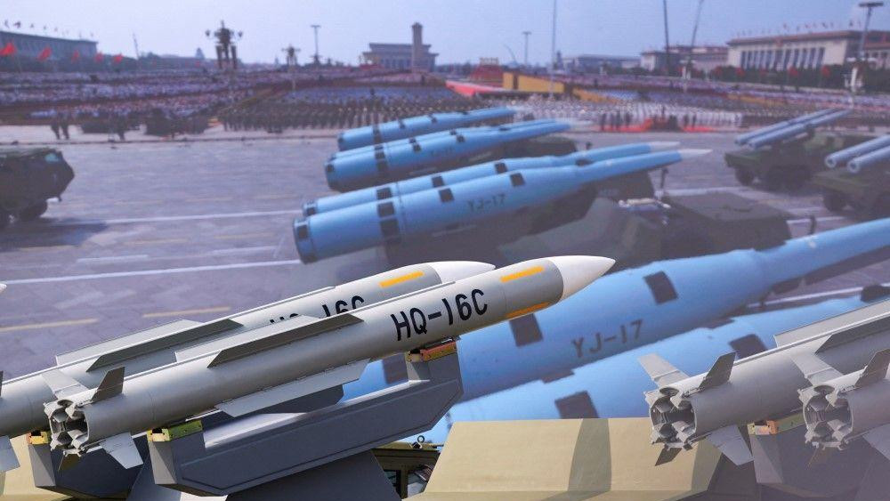 rakete na vojnoj paradi u kini