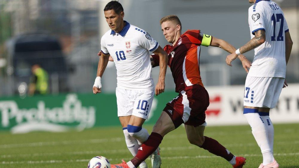 saša lukić, srbija - letonija