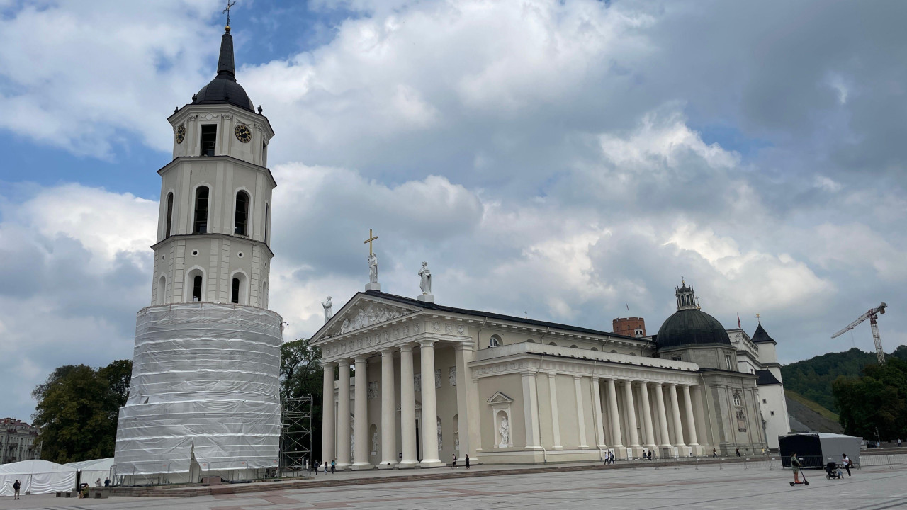 Viljnuska katedrala u centru grada