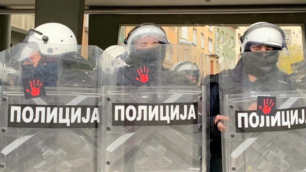 Jake bezbednosne snage postale su neizostavni deo protesta u Srbiji