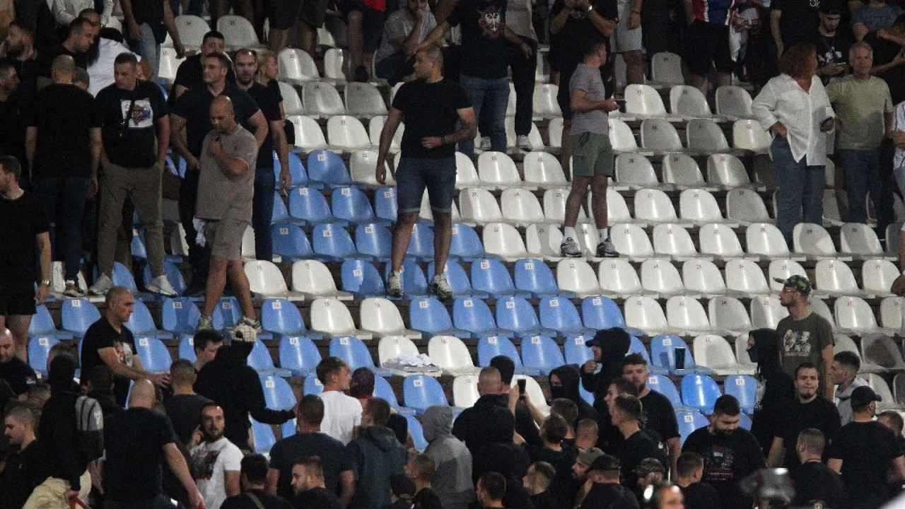 srbija - engleska, incidenti na utakmici srbija - engleska