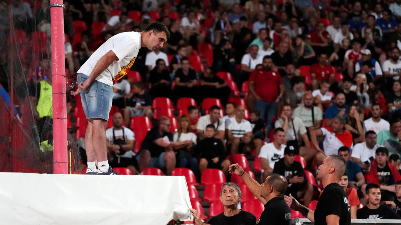 srbija - engleska, incidenti na utakmici srbija - engleska