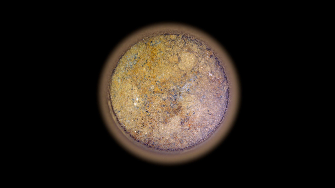 Slika jezgra stene sa Marsa