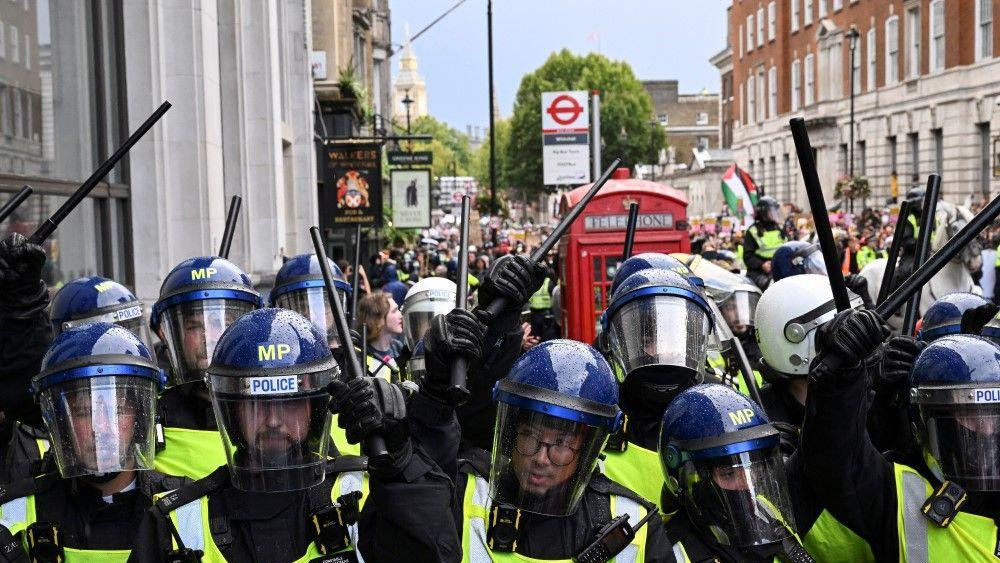 london, protest u londonu