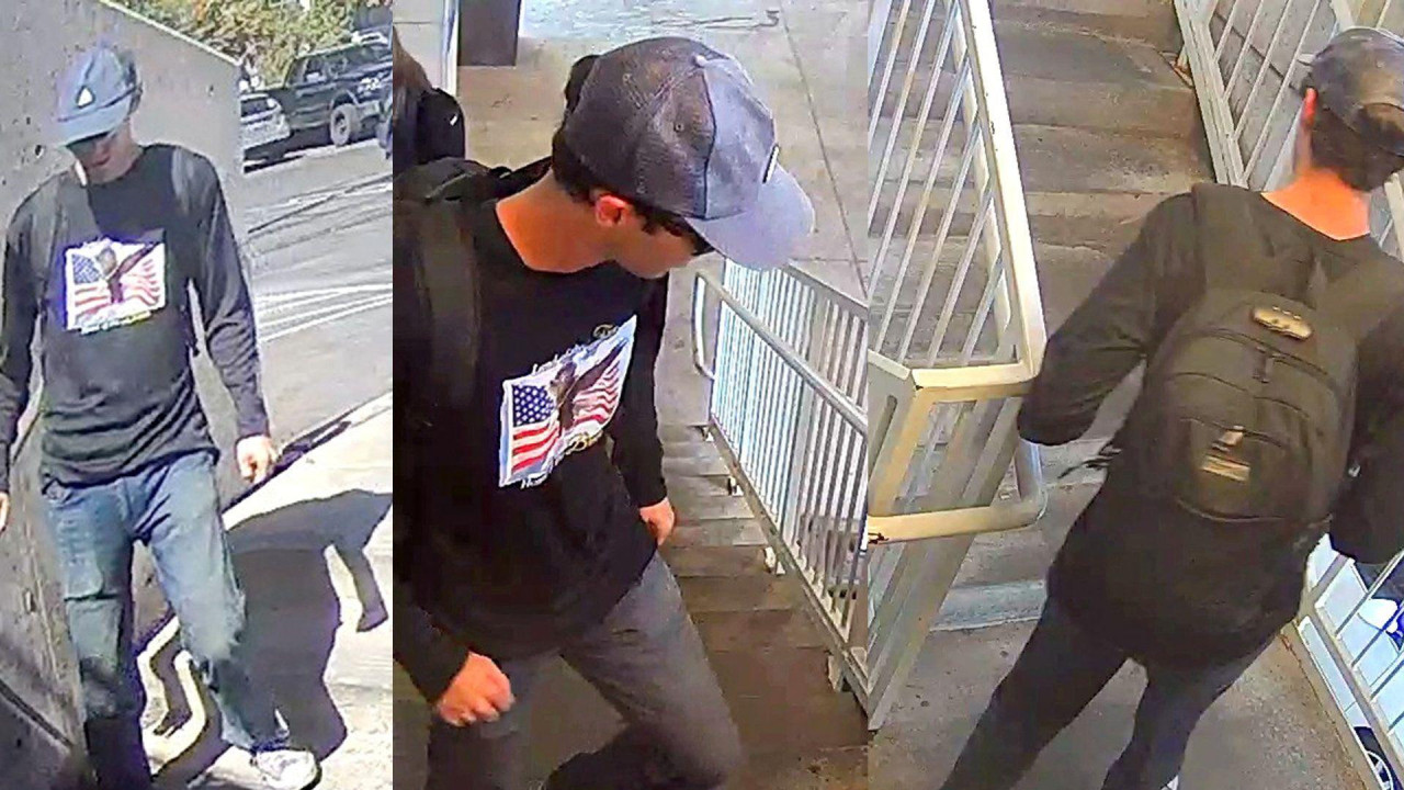 mršavi muškarac, sa kačketom i naočarima za sunce, u dugoj majici, čarli kirk, charlie kirk, ubijen čarli kirk, ubistvo čarlija kirka