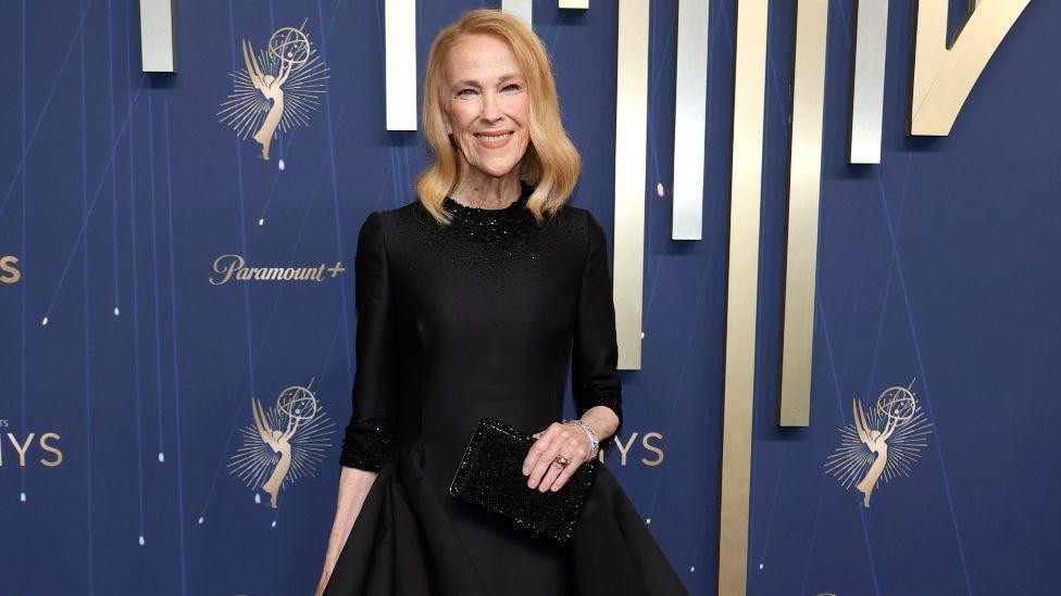 Glumica Ketrin O'Hara u crnoj haljini