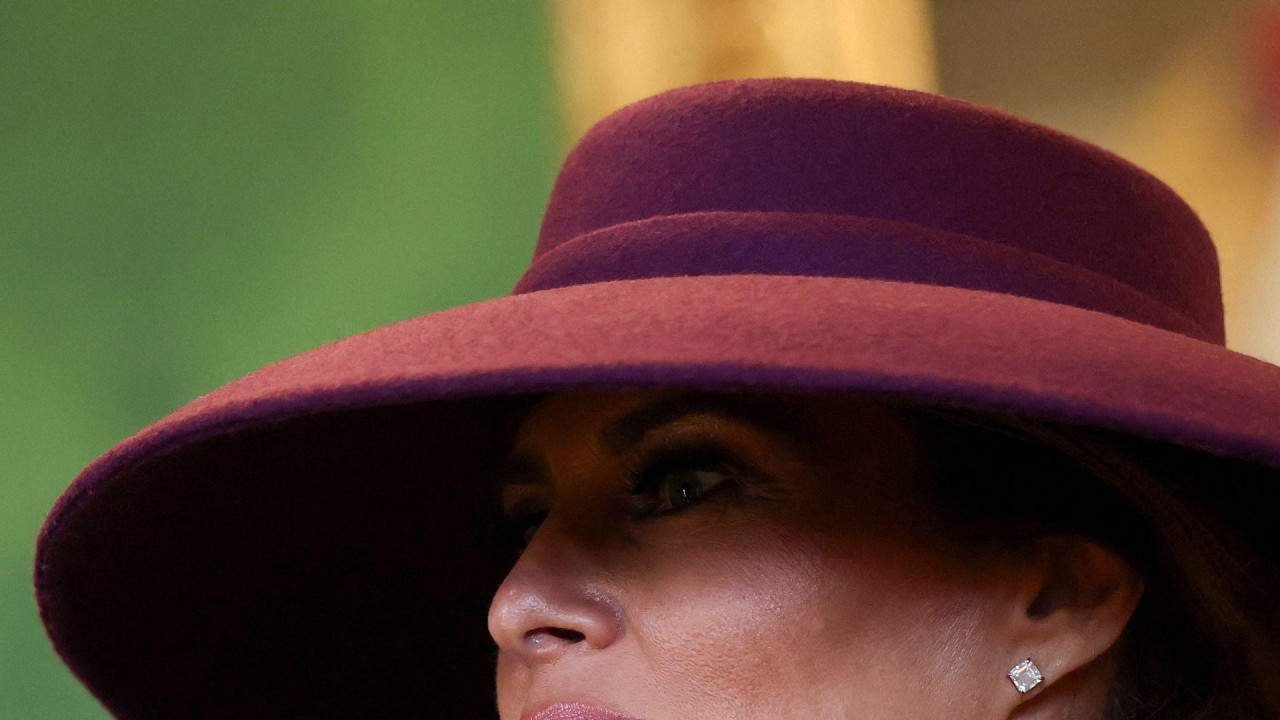 Prva dama Amerike Melanija Tramp u Vindzorskom zamku