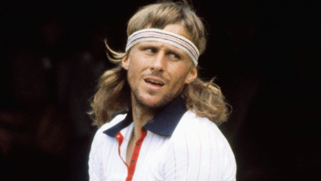 Bjorn Borg u finalu Vimbldona 1980, gde je igrao protiv velikog rivala Džona Mekinroa