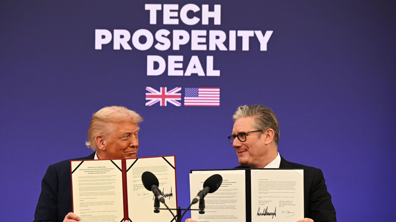 tramp i starmer potpisali tehnološki sporazum