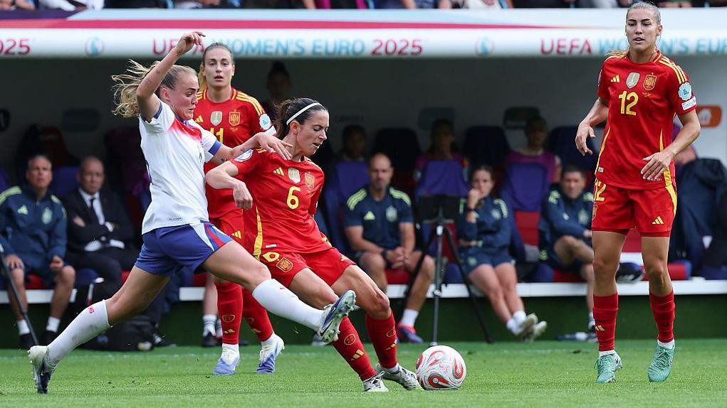 Aitana Bonmati u finalu Evropskog prvenstva 2025. protiv Engleske