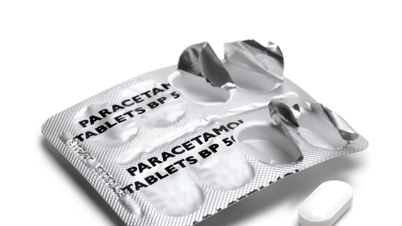 tablete, pilule, paracetamol, pakovanje paracetamola