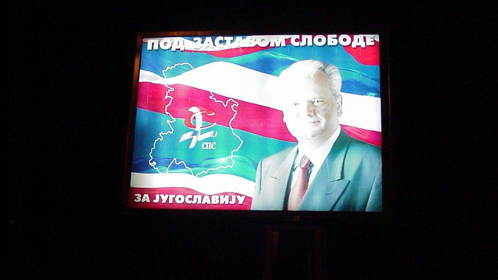 slobodan milošević, predizborni plakat miloševićča, izbori 24. septembra 2000.