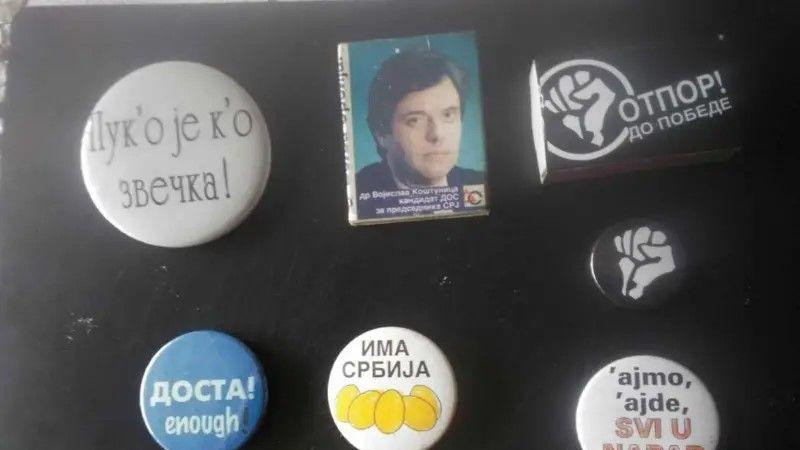 izbori 24. septembra 2000, puko je ko zvečka, predizborni slogan protiv miloševića