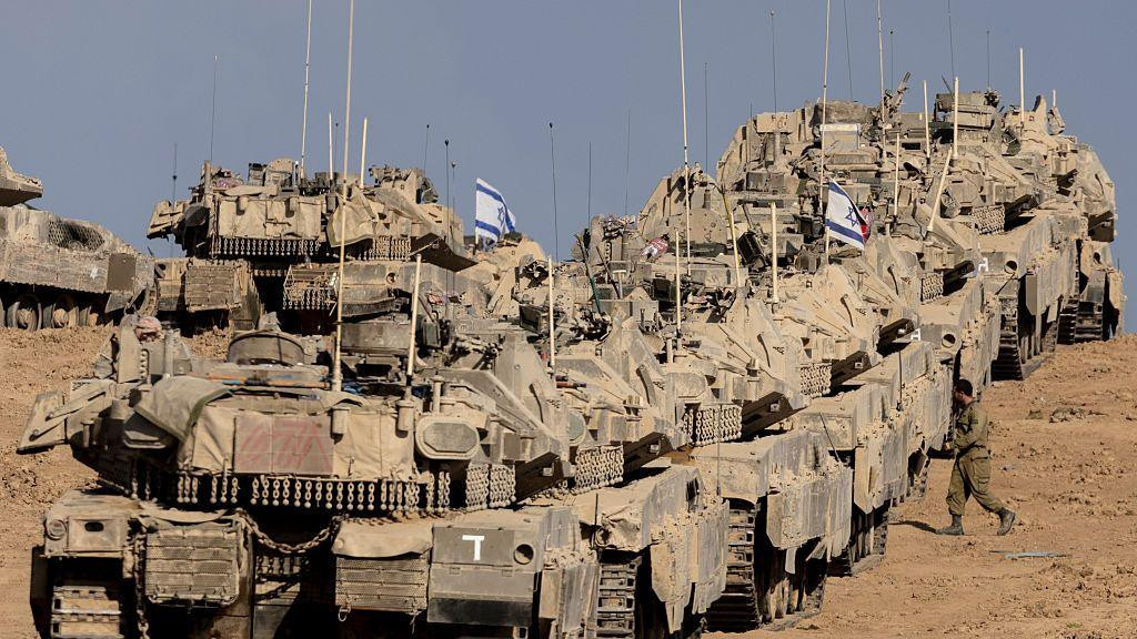 kolona izraelskih tenkova, izraelski tenkovi