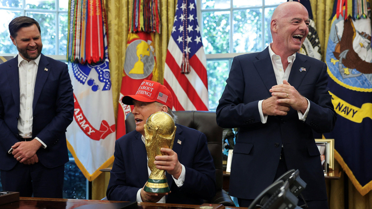 Donald Tramp, Džej Di Vens i Đani Infantino