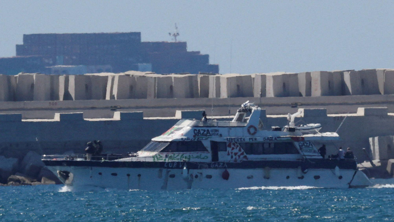 brod sumud flotile, brod sumud flotile uplovljala u luku Ašdod