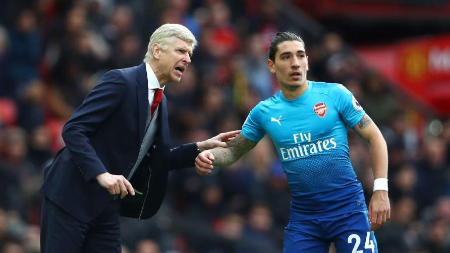 Arsen Venger i Ektor Beljerin