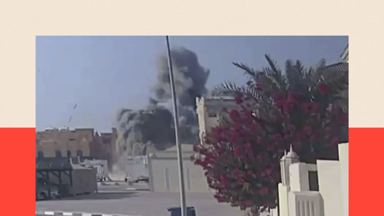 Bezbednosni snimak zabeležio je trenutak izraelskog napada na lidere Hamasa u Dohi, u Kataru