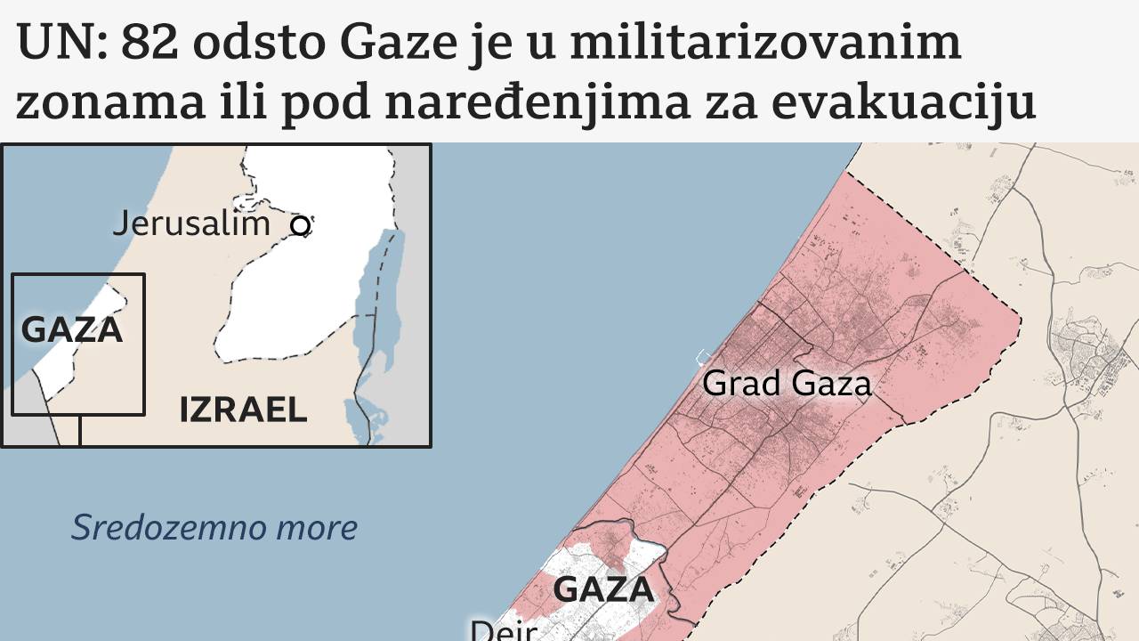 militarizovane zone u gazi