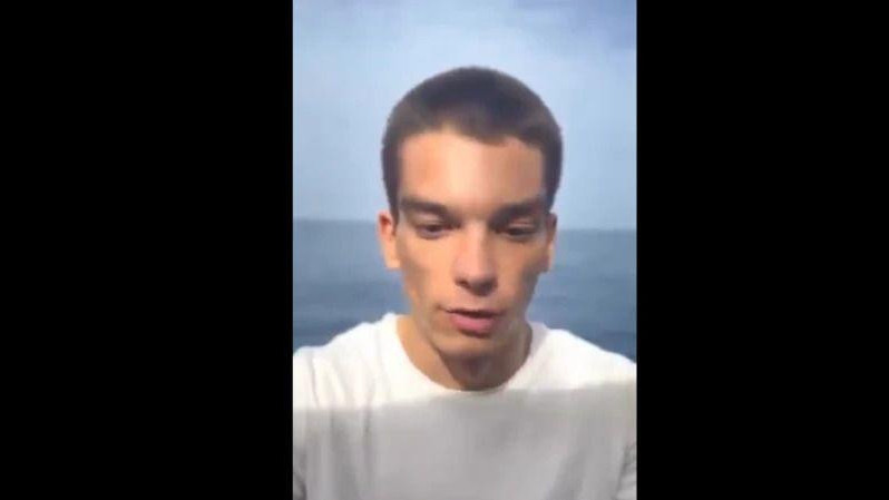 Da bi se ukrcali na brod svi učesnici flotile snimili su video u slučaju da budu zarobljeni