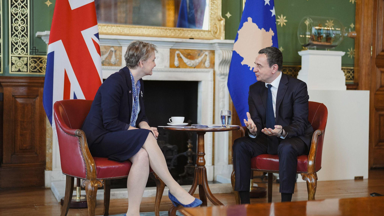 Kosovski premijer Aljbin Kurti u Londonu