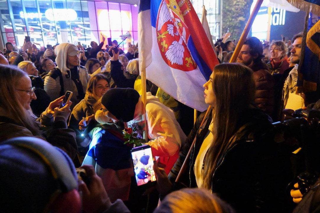 studenti ulaze u Beograd