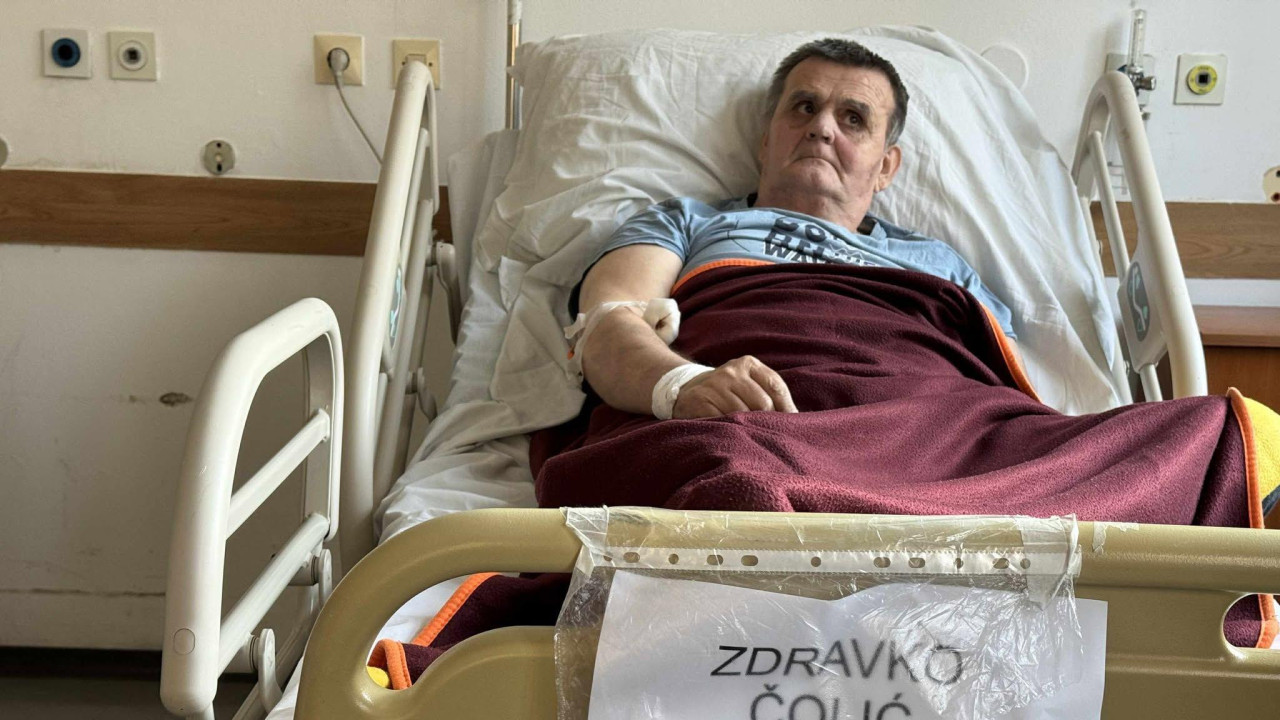 Zdravko Čolić u bolničkoj postelji, požar u tuzli, požar u domu penzionera u tuzli