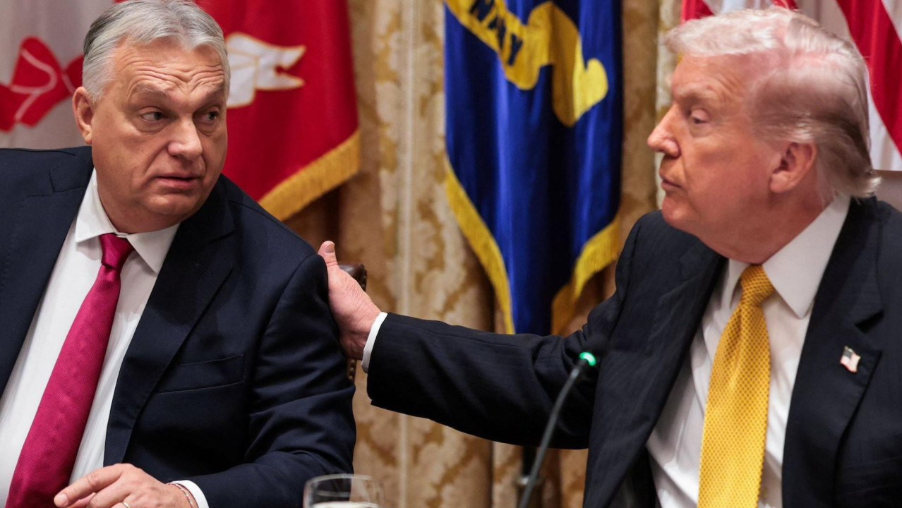 Viktor Orban i Donald Tramp na sastanku u Beloj kući