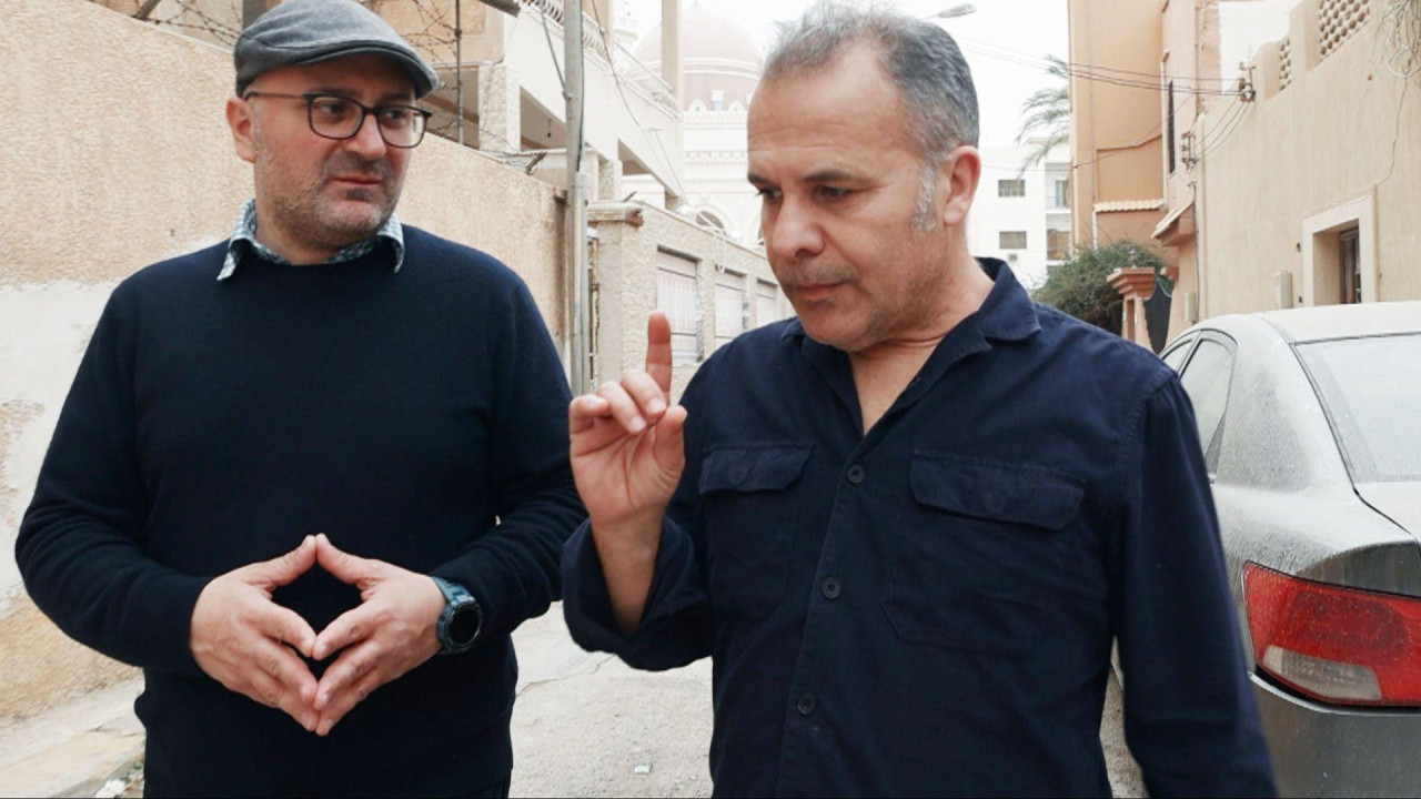 Kasem i BBC novinar Mo