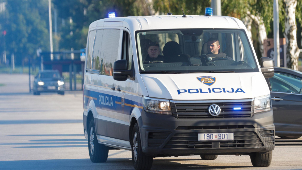 Kombi hrvatske policije, arhivska fotografija
