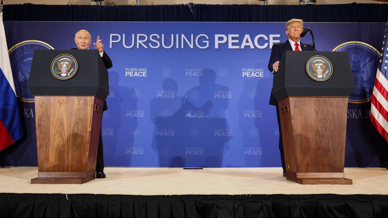 Putin i Tramp su se samo obratili novinarima i nisu odgovarali na pitanja na konferenciji za štampu održanoj u avgustu na Aljasci