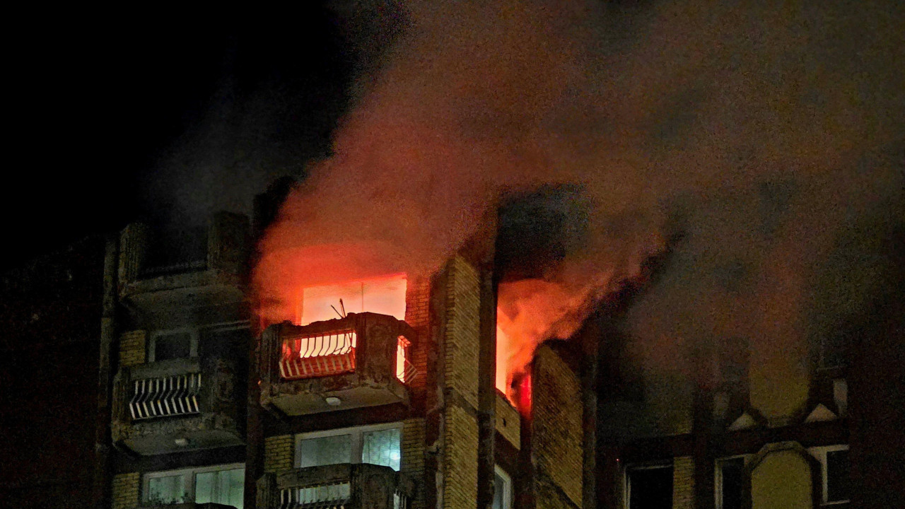 požar u domu penzionera u tuzli, požar u tuzli