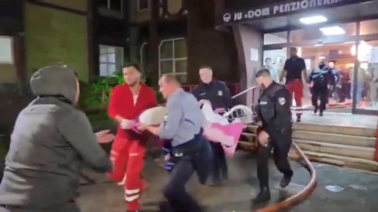 požar u domu penzionera u tuzli, požar u tuzli