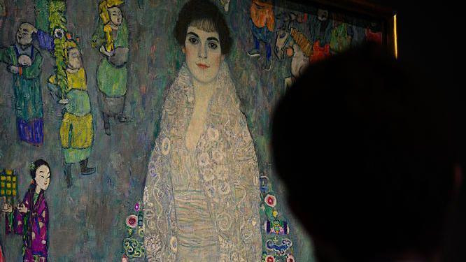 Klimt, slika,  Portret Elizabet Lederer