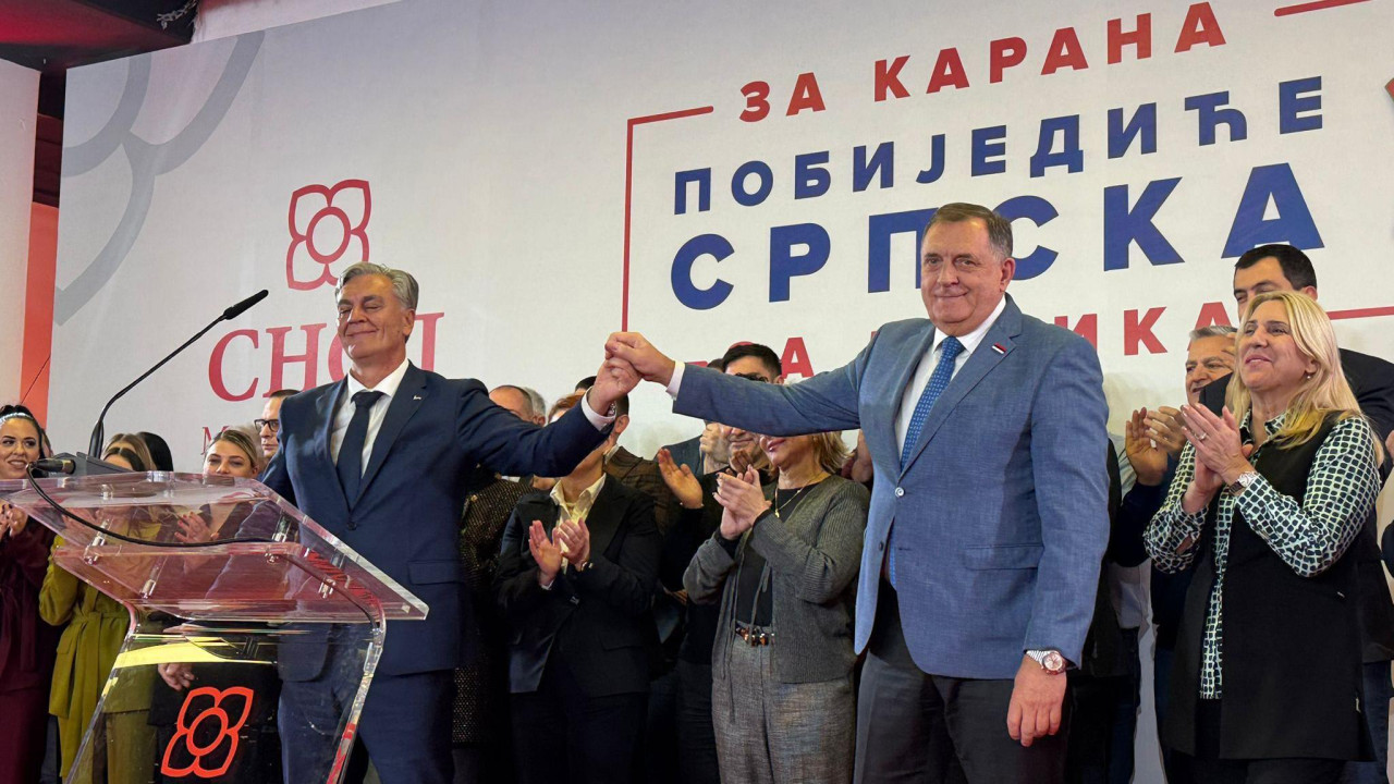 Siniša Karan i Milorad Dodik