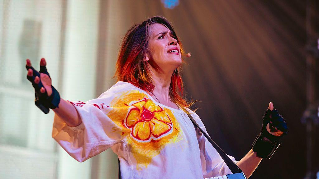 Imodžen Hip na sceni u Los Anđelesu ranije ove godine 