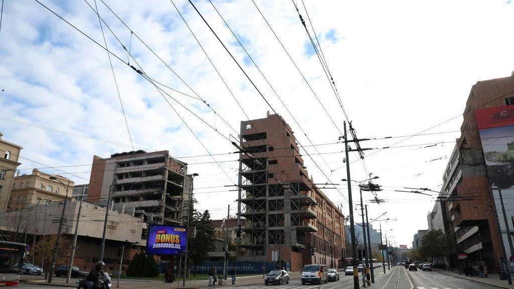 Generalštab, zgrada Generalštaba u centru Beograda